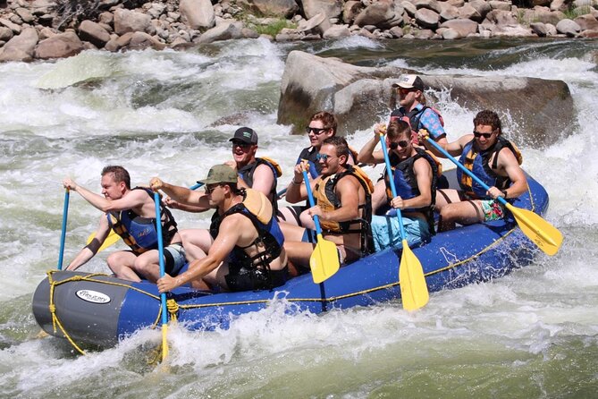 1/2 Day Whitewater Rafting Trip near Boise, ID - The safety talk sets the tone