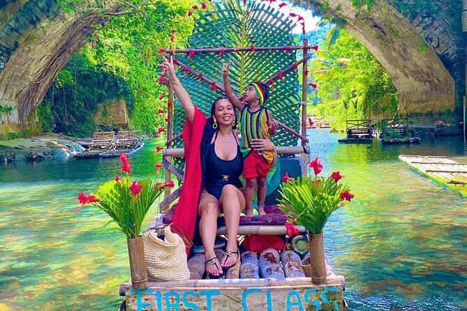 #1 Bamboo Rafting With foot Massage - The limestone foot rub is the signature stop