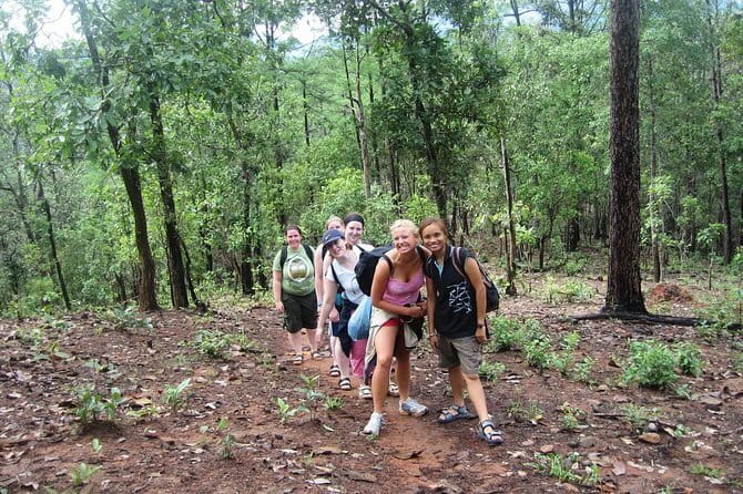 2-3 hrs. ATV Mae Wang Adventure, Feeding, Rafting &Waterfall Tour - Bamboo rafting on the Mae Wang River