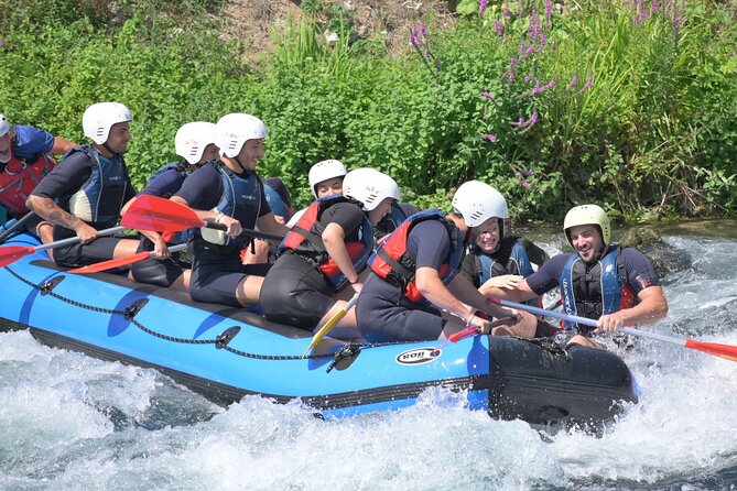2 Hours of Guided Soft Rafting in the Gari River in Cassino - Getting ready for a soft rafting trip