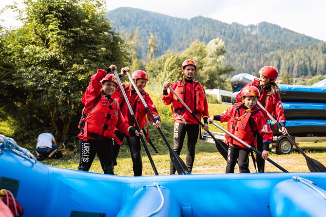 2 hours Rafting on Noce River in val di Sole - Starting beneath San Michele’s Castle in Cusiano