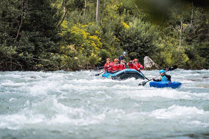 2 hours Rafting on Noce River in val di Sole - The Mezzana circuit is the serious section