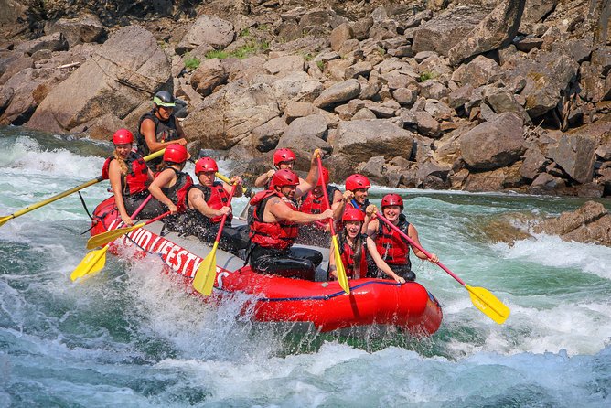 3.5 Hour Whitewater Rafting and Waterfall Adventure - Body Surfing and the Waterfall Feature