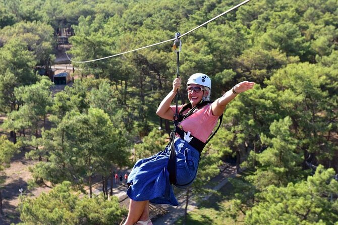 3 in 1 Rafting , Buggy Safari and Zipline Adventure - The Zipline Above the River