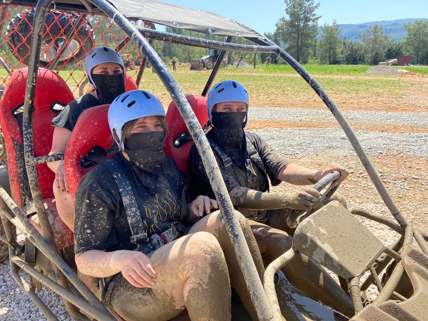 3in1 Combo Tour: Rafting&Buggy&Zipline Tour - Lunch beside the river