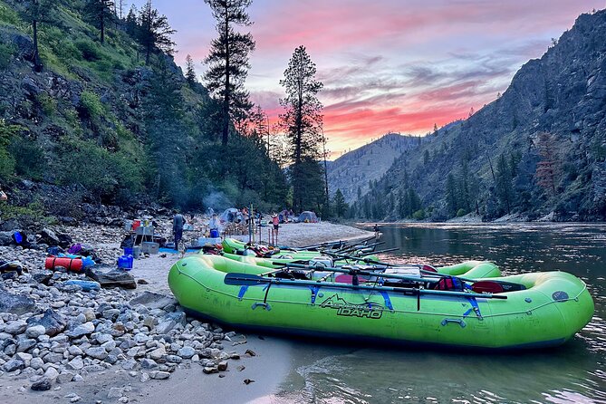 5 Day Main Salmon Rafting Tour with Meals Included - Five days from Corn Creek to Carey Creek