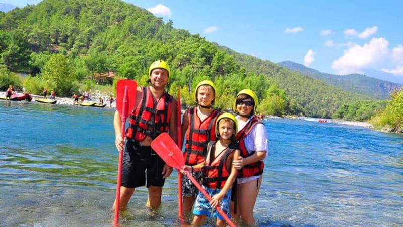 5 in 1 Super Combo: Rafting, Zipline, and Tazi Canyon Etc. - A long adventure day from Antalya