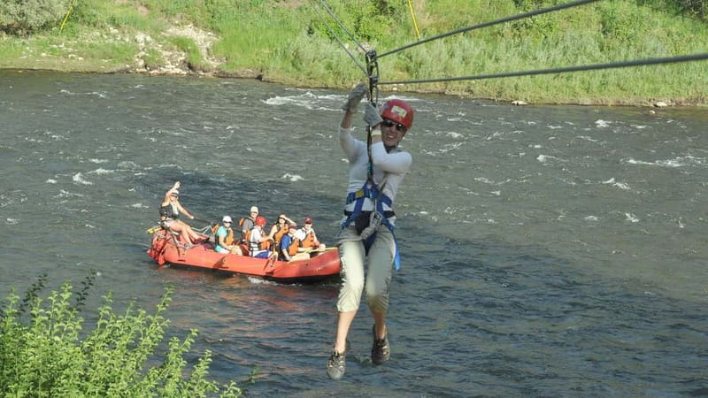 5 in 1 Super Combo: Rafting, Zipline, and Tazi Canyon Etc. - The Taurus Mountains by convertible bus