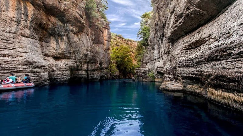 5 in 1 Super Combo: Rafting, Zipline, and Tazi Canyon Etc. - Köprülü Canyon by jeep and off-road vehicle