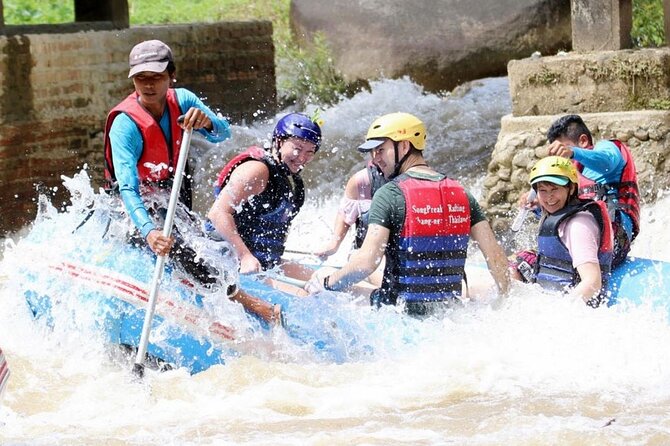 5 km Rafting, ATV & Zipline Tour From Krabi - Lunch, water, and what the price really covers