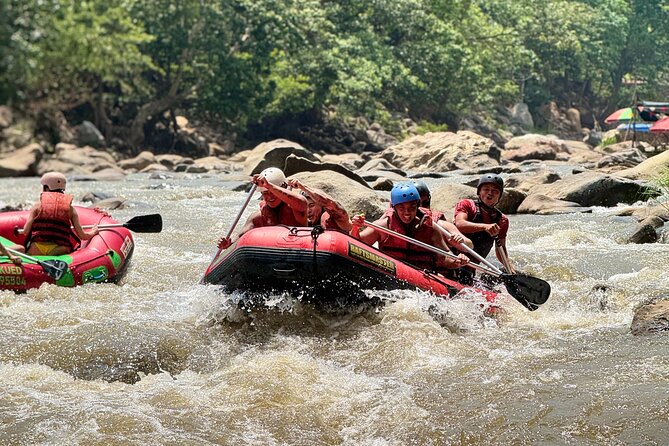 7 Hour Sticky Waterfall and Double Rafting Adventure - Key points at a glance