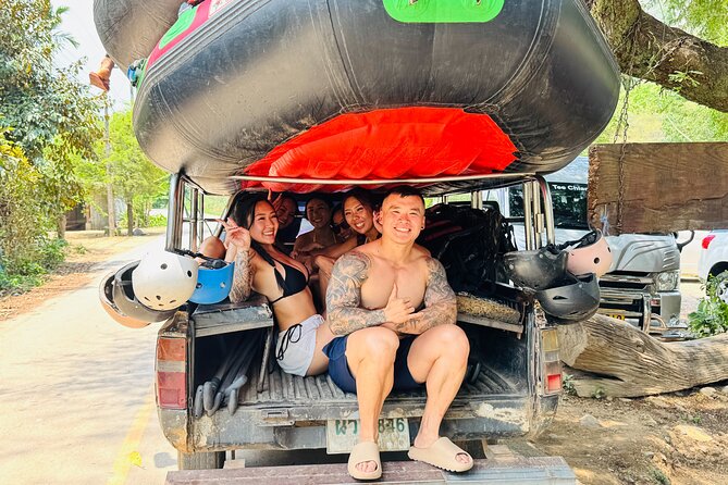 7 Hour Sticky Waterfall and Double Rafting Adventure - Three kinds of water adventure in one day