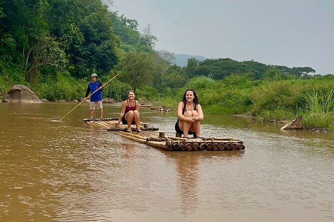 7 Hour Sticky Waterfall and Double Rafting Adventure - A 50-minute bamboo raft ride