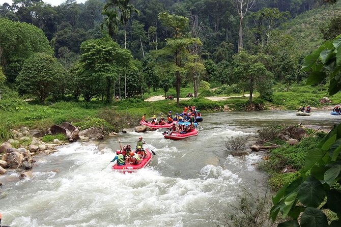 7km White Water Rafting Adventure Tour From Krabi - Rafting the 7 kilometers of the Song Phreak River