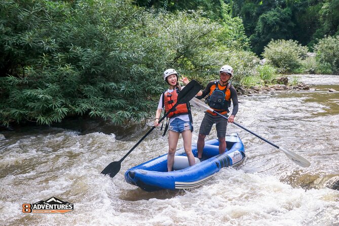 8KM White Water Rafting and 3HRS Jungle Trekking Adventure - The 8km Mae Taeng River float
