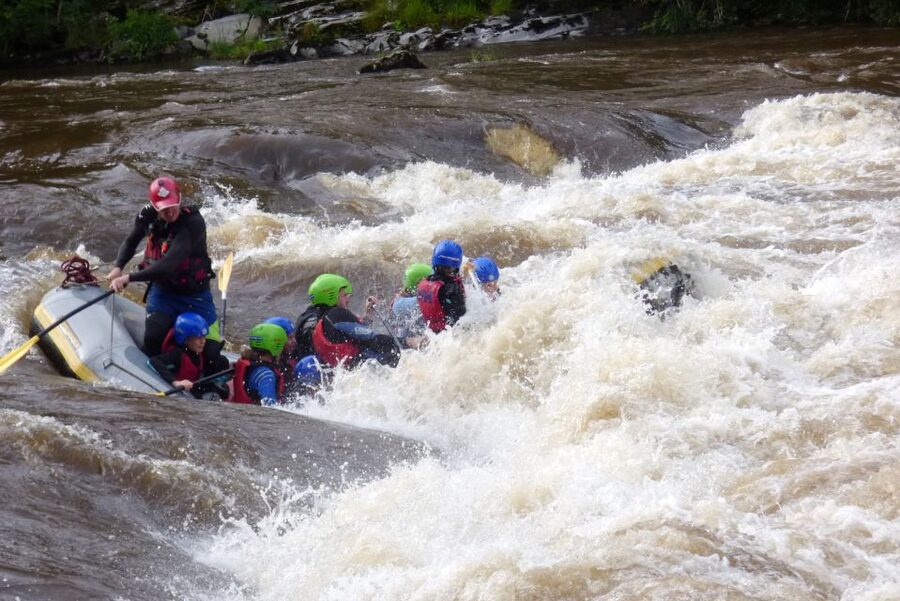 Aberfeldy: Rafting on the River Tay - Why the River Tay makes a good first rafting trip