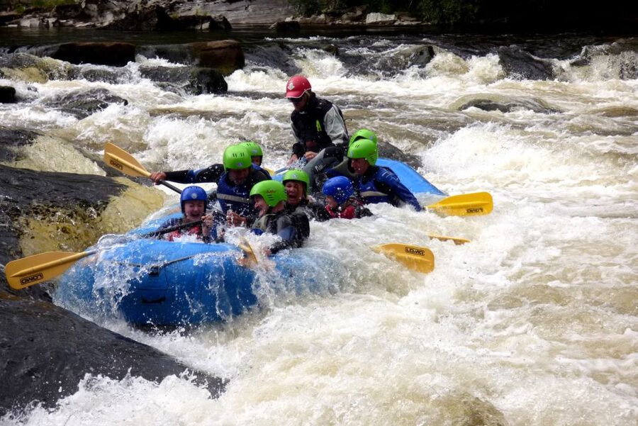 Aberfeldy: Rafting on the River Tay - The 30-minute briefing puts safety first