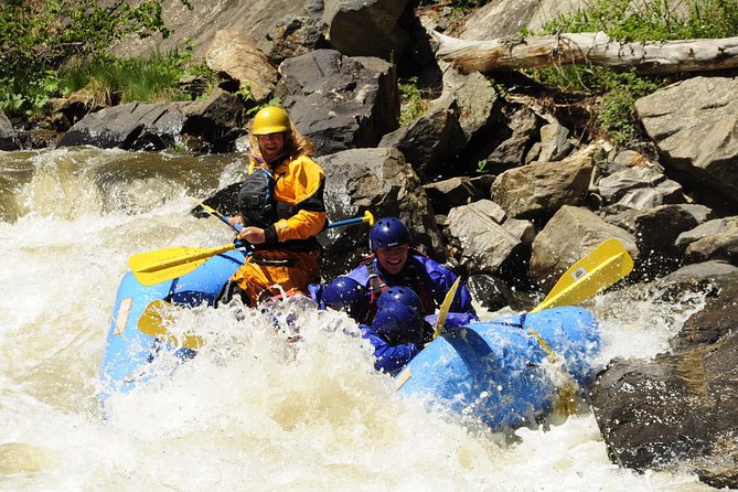 Advanced Whitewater Rafting in Clear Creek Canyon near Denver - On the advanced Clear Creek run