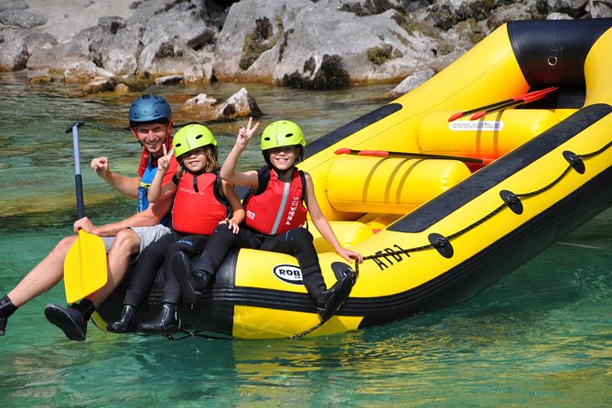 Adventure Rafting on Soca River in Bovec With Photos - Rock jumps, swimming, and the active side of the tour