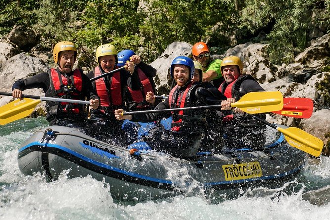 Adventure Rafting with Photo Service in Bovec - The Soča briefing and first rapids