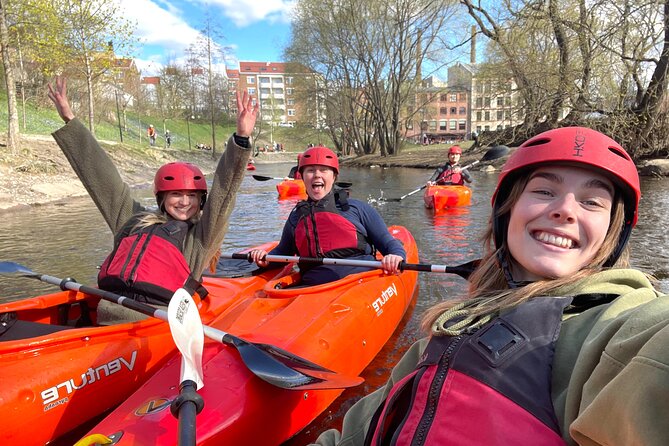 Akerselva River Kayak/Packraft Tour: Urban Adventure in Oslo - The tunnel and the shift into Bjørvika