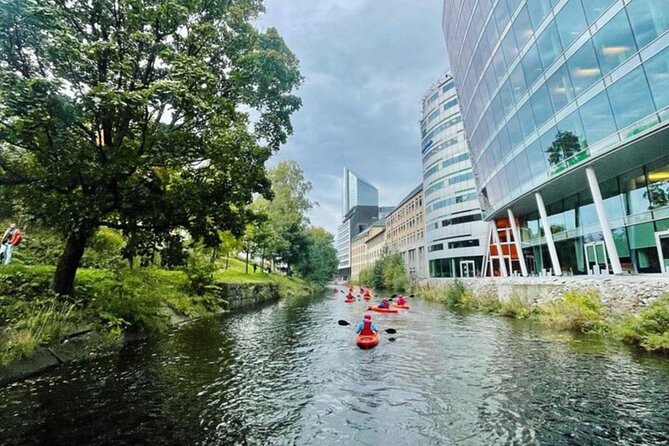 Akerselva River Kayak/Packraft Tour: Urban Adventure in Oslo - Reaching the Oslofjord and seeing the city from the water