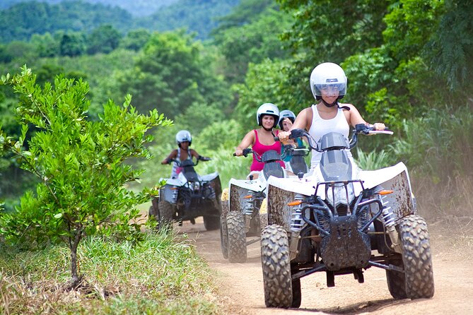 Alanya 3 in 1 Combo Full Day Tour Rafting Zipline Quad Bike - The off-road quad or buggy ride