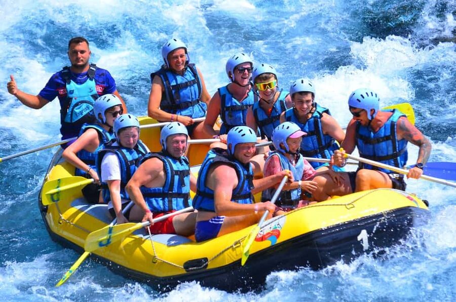 Alanya/Antalya: Buggy, Jeep, Rafting, & Zipline Tour + lunch - Safety briefing and getting ready at base camp