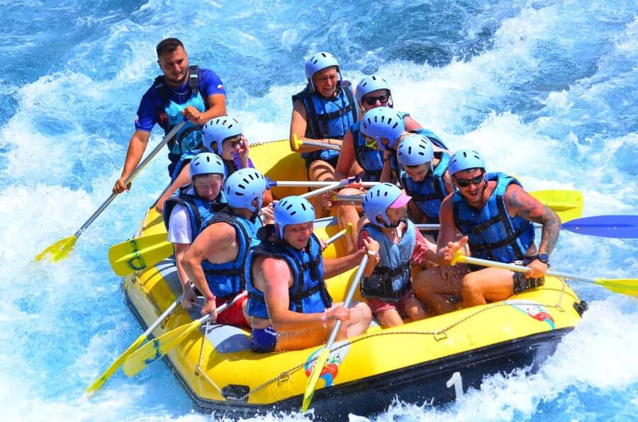 Alanya/Antalya: Buggy, Jeep, Rafting, & Zipline Tour + lunch - The first rafting section has the strongest sense of adventure