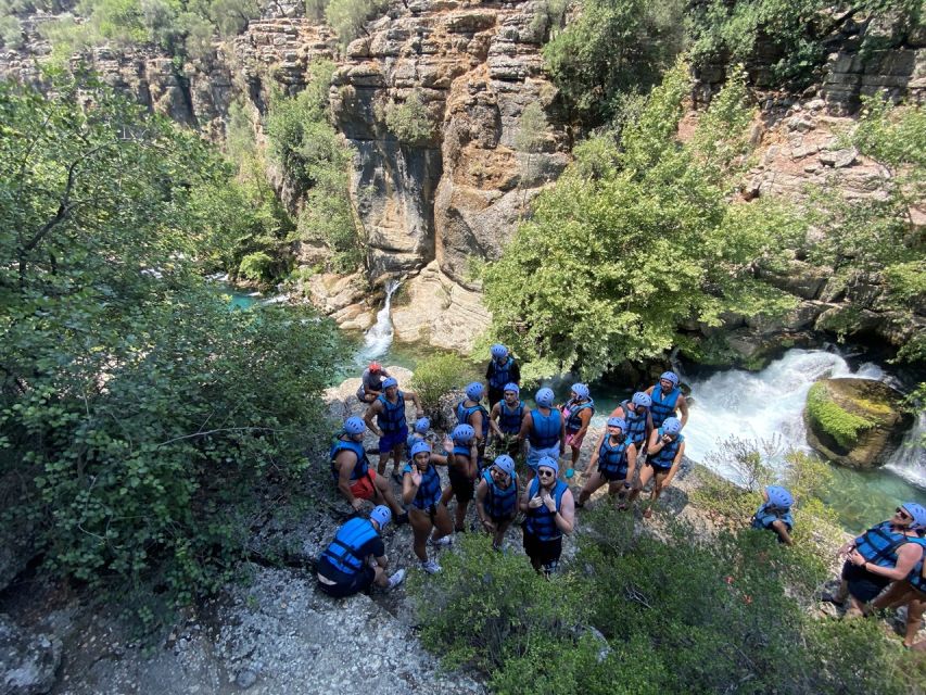 Alanya/City of Side: Canyoning, Rafting and Ziplining Tour - The 14-kilometer rafting run
