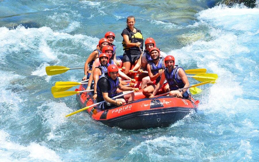 Alanya: Rafting Tour for All Ages - First rapids at Köprülü Canyon