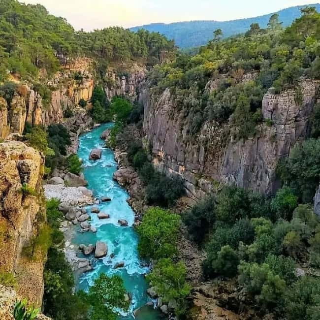Alanya/Side/Antalya: Canyon Rafting, Buggy & Zipline Tour - Riverside lunch gives you a proper break