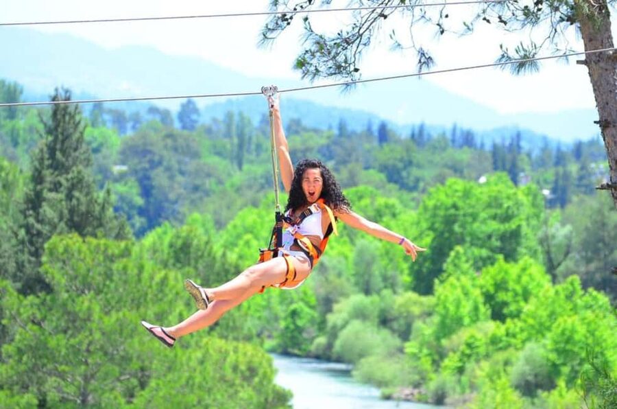 Alanya/Side/Antalya: Rafting, Zipline, Quad & Jeep Safari - Rafting the Köprüçay River