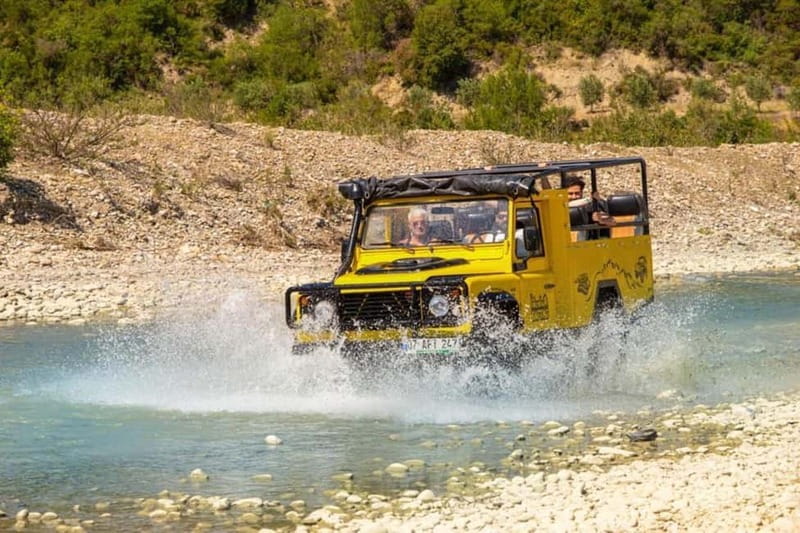 Alanya/Side/Belek: Rafting Mix W/Jeep, Quad, Zipline options - A 20-minute zipline over the river area