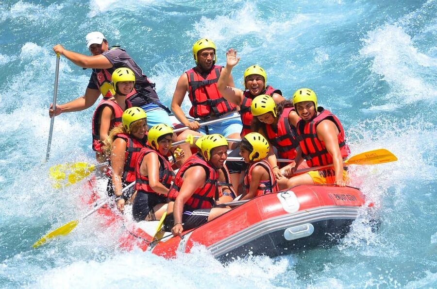 Alanya/Side: Rafting, Zipline & Quad in Canyon with Lunch - Lunch by the river, plus gozleme and tea