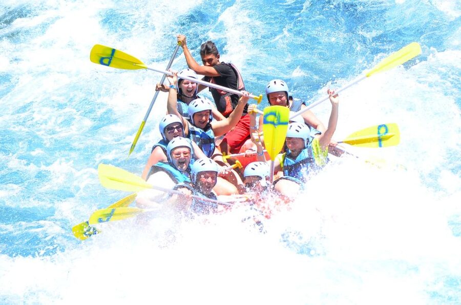 Alanya & Side: Whitewater Rafting in Koprulu Canyon - Getting equipped at the rafting base