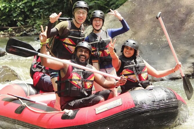 All inclusive : Ayung River White Water Rafting Lunch and Private Transport - From Your Hotel to the River