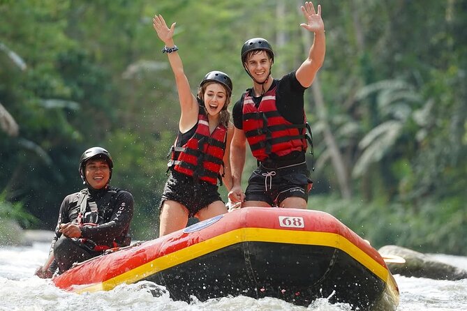 All inclusive : Ayung River White Water Rafting Lunch and Private Transport - The Tropical Garden Lunch After Rafting