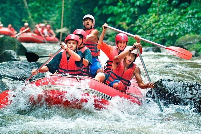 All Inclusive Quad Bike Ride and White water Rafting - Rafting the Ayung River with beginner-friendly instruction