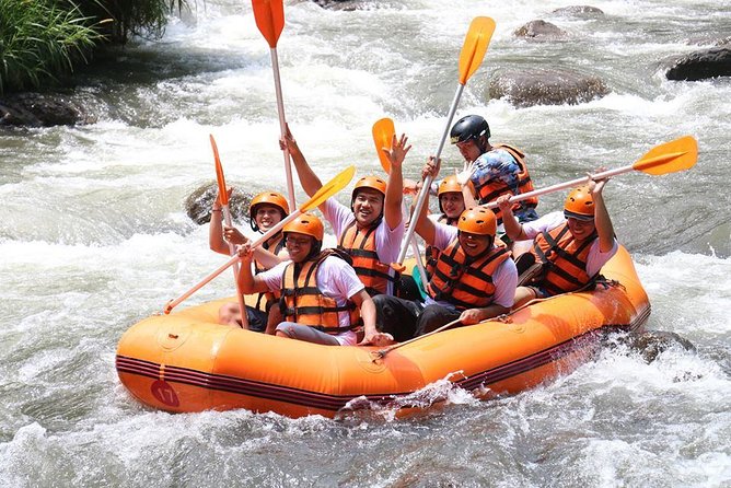 All Inclusive - Toekad Ubud Ayung River Rafting - Starting among rice fields at the wantilan lobby