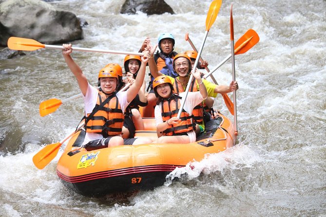 All Inclusive - Toekad Ubud Ayung River Rafting - Wayan on the raft and Angus on the road