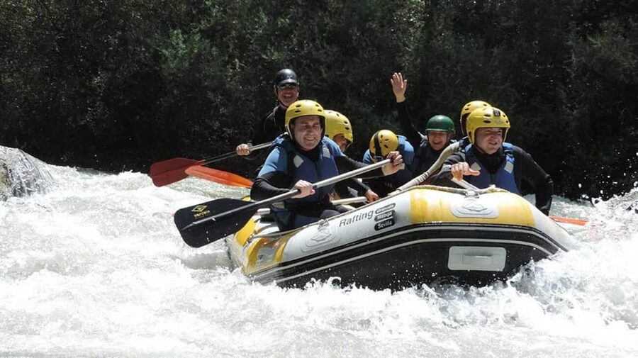 Andalucia: Rafting Experience on Río Genil - What the 1.5-hour water section feels like