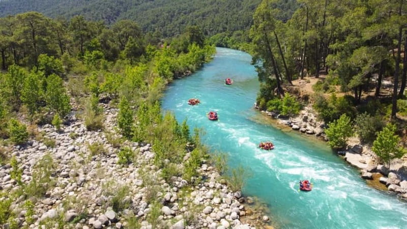 Antalya/Alanya: Rafting With Additional Extreme Options - Why Köprülü Canyon works so well for a rafting day
