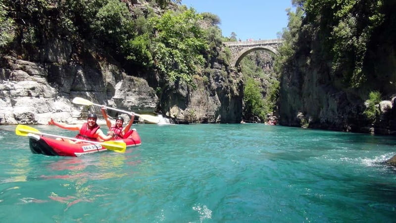 Antalya/Alanya: Rafting With Additional Extreme Options - Lunch beside the river