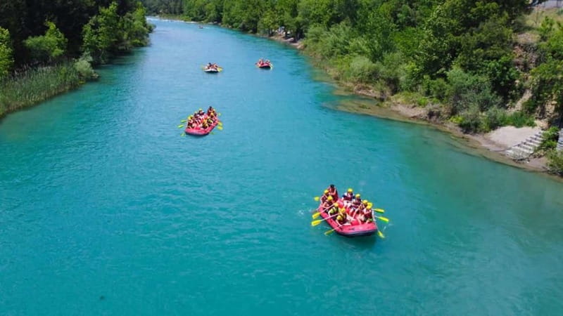 Antalya/Alanya: Rafting With Additional Extreme Options - Zipline views above the canyon