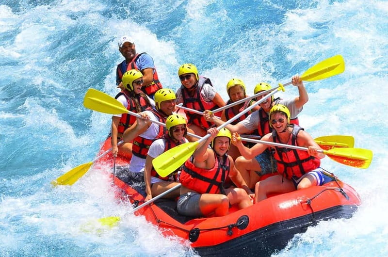 Antalya/Alanya: Rafting With Additional Extreme Options - Safety briefing and getting onto the river