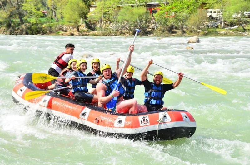 Antalya/Belek: Rafting With Quad Safari, Zipline Options - The rafting section: 14 kilometers on a Level 2 river
