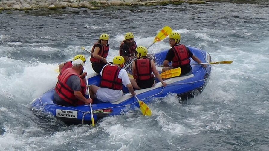 Antalya, Belek, Side: Rafting, Buggy, Zipline, Canyoning - Rafting the 12-kilometer Köprüçay route