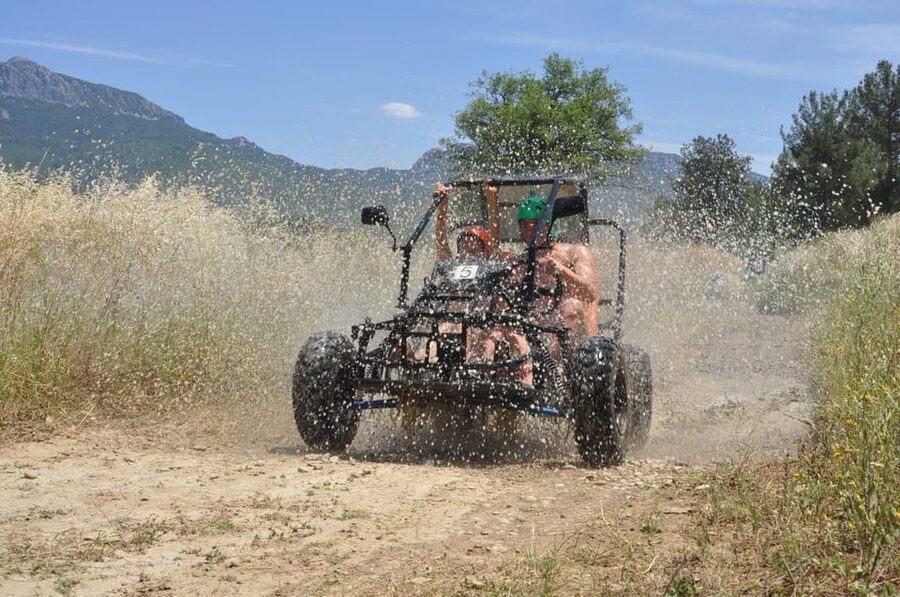 Antalya: Buggy or Quad and Rafting Tour with Lunch - Buggy or quad riding on muddy park trails