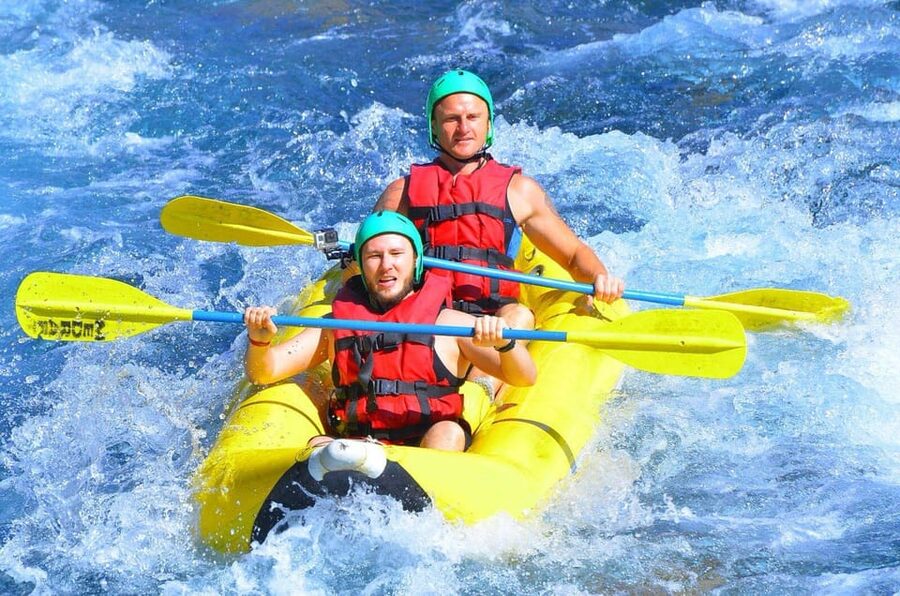 Antalya: Buggy or Quad and Rafting Tour with Lunch - Lunch between the action